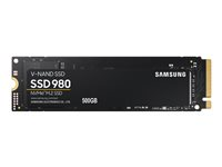 Samsung 980 MZ-V8V500BW - SSD - 500 GB - PCIe 3.0 x4 (NVMe) MZ-V8V500BW