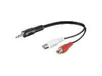 MicroConnect audio-adapter - 20 cm AUDALHF02