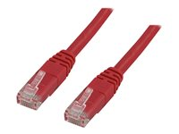 Deltaco patch-kabel - 7 m - röd TP-67R