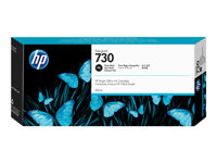 HP 730 - hög kapacitet - foto-svart - original - DesignJet - bläckpatron P2V73A