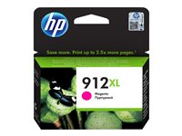 HP 912XL - Lång livslängd - magenta - original - bläckpatron 3YL82AE#301