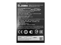 Zebra PowerPrecision - batteri för surfplatta - Li-pol - 6100 mAh - 23.61 Wh BTRY-ET4X-8IN1-01