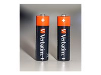 Verbatim batteri - 4 x AA-typ - alkaliskt 49921