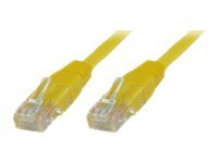 MicroConnect nätverkskabel - 20 cm - gul UTP6002Y