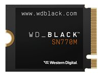 WD_BLACK SN770M WDS500G3X0G - SSD - 500 GB - mobil spelenhet - PCIe 4.0 x4 (NVMe) WDS500G3X0G