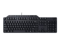 Dell KB-522 Wired Business Multimedia - tangentbord - QWERTY - USA, internationellt - svart Inmatningsenhet XDHK2