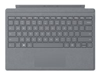 Microsoft Surface Pro Signature Type Cover - tangentbord - med pekdyna - tysk - lätt kol FFQ-00145