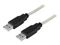 DELTACO - USB-kabel - USB till USB - 2 m USB2-8