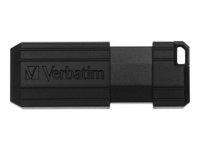 Verbatim PinStripe USB Drive - USB flash-enhet - 128 GB 49071