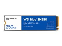 WD Blue SN580 - SSD - 250 GB - PCIe 4.0 x4 (NVMe) WDS250G3B0E