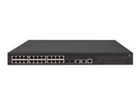 HPE 1950-24G-2SFP+-2XGT-PoE+ - switch - 24 portar - Administrerad - rackmonterbar JG962A#ABB