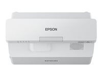 Epson EB-750F - 3LCD-projektor - ultrakort kastavstånd - 802.11a/b/g/n/ac trådlös/LAN/Miracast - vit V11HA08540