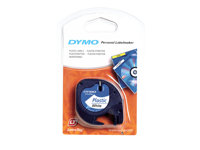 DYMO LetraTAG - tejp - 1 kassett(er) - Rulle (1,2 cm x 4 m) S0721660