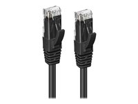 MicroConnect patch-kabel - 50 cm - svart MC-UTP6A005S