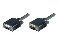 MicroConnect - VGA-förlängningskabel - HD-15 (VGA) till HD-15 (VGA) - 2 m MONGH2B
