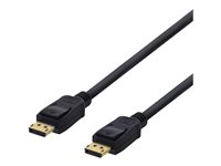 DELTACO DP-1050D - DisplayPort-kabel - DisplayPort till DisplayPort - 5 m DP-1050D