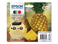 Epson 604 Multipack - 4-pack - svart, gul, cyan, magenta - original - bläckpatron C13T10G64010
