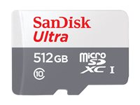 SanDisk Ultra - flash-minneskort - 512 GB - mikroSDXC UHS-I SDSQUNR-512G-GN6TA