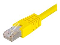 DELTACO patch-kabel - 30 cm - gul STP-603GL