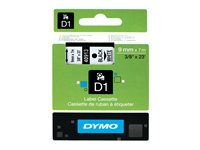 DYMO D1 - etiketttejp - 1 kassett(er) - Rulle (0,9 cm x 7 m) S0720680