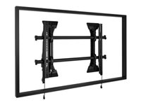 Chief Fusion Medium Micro-Adjustable Fixed TV Wall Mount - For Displays 32-65" - Black monteringssats - för platt panel - svart MSM1U