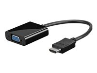 MicroConnect - videokonverterare - svart HDMVGA2B