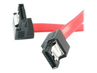 StarTech.com 12in Latching SATA to Right Angle SATA Serial ATA Cable (LSATA12RA1) - SATA-kabel - 30 cm LSATA12RA1