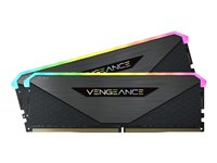 CORSAIR Vengeance RGB RT - DDR4 - sats - 32 GB: 2 x 16 GB - DIMM 288-pin - 3600 MHz / PC4-28800 - ej buffrad CMN32GX4M2Z3600C16