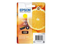 Epson 33 - gul - original - bläckpatron C13T33444022