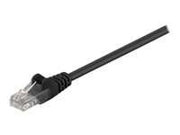 MicroConnect nätverkskabel - 25 cm - svart B-UTP50025S
