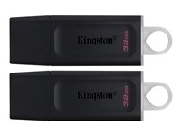 Kingston DataTraveler Exodia - USB flash-enhet - 32 GB DTX/32GB-2P