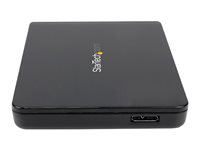 StarTech.com USB 3.1 (10Gbps) Tool-free Enclosure for 2.5" SATA Drives - Ultra-fast, Portable Data Storage - Lightweight Plastic (S251BPU313) - förvaringslåda - SATA 6Gb/s - USB 3.1 (Gen 2) S251BPU313