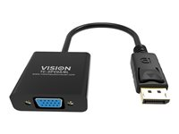 Vision Professional - videokort - DisplayPort till HD-15 (VGA) TC-DPVGA/BL