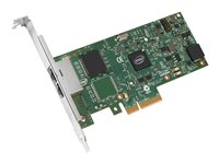 Intel Ethernet Server Adapter I350-T2 - nätverksadapter - PCIe 2.1 x4 - 1000Base-T x 2 I350T2V2BLK