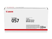 Canon 057 - Svart - original - tonerkassett - för ImageCLASS LBP228, LBP236, LBP237, MF455; i-SENSYS LBP233, LBP236, MF453, MF455 3009C002