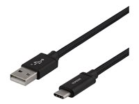 DELTACO USBC-1132M - USB typ C-kabel - USB till USB-C - 1 m USBC-1132M
