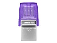 Kingston DataTraveler microDuo 3C - USB flash-enhet - 256 GB DTDUO3CG3/256GB