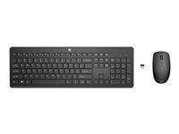 HP 235 - sats med tangentbord och mus - svensk - svart 1Y4D0AA#ABS