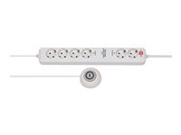 brennenstuhl Eco-Line Extension Socket Comfort Switch Plus EL CSP 24 6-way 1,5m H05VV-F 3G1,5 2 permanent, 4 switchable - effektband 1159560216