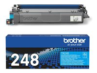 Brother TN-248C - Cyan - original - box - tonerkassett - för Brother DCP-L3520, DCP-L3560, HL-L3220, HL-L3240, HL-L8240, MFC-L3760, MFC-L8390 TN248C