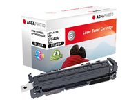 AgfaPhoto - Svart - kompatibel - tonerkassett (alternativ för: HP 203A, HP CF540A) - för HP Color LaserJet Pro M254dw, M254nw, MFP M280nw APTHPCF540AE