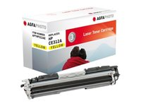 AgfaPhoto - Gul - kompatibel - tonerkassett (alternativ för: Canon 729Y, HP 126A, HP CE312A) - för HP Color LaserJet Pro CP1025; LaserJet Pro MFP M175; TopShot LaserJet Pro M275 APTHP312AE