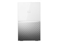 WD My Cloud Home Duo WDBMUT0060JWT - personlig molnlagringsenhet - 6 TB WDBMUT0060JWT-EESN