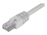 Deltaco patch-kabel - 0.5 m - grå STP-60