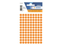 HERMA - etiketter - 540 etikett (er) - 8 mm rund 1844
