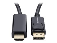 MicroConnect adapterkabel - 1 m MC-DP-HDMI-100