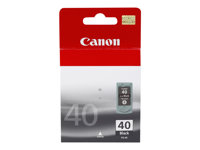 Canon PG-40BK - Lång livslängd - svartfärgad - original - bläckpatron 0615B001