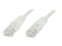MicroConnect nätverkskabel - 50 cm - vit UTP5005W