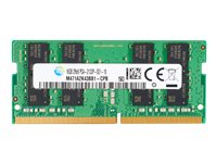 HP - DDR4 - modul - 4 GB - SO DIMM 260-pin - 2133 MHz / PC4-17000 - ej buffrad P1N53AA