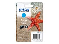 Epson 603 - cyan - original - bläckpatron C13T03U24020